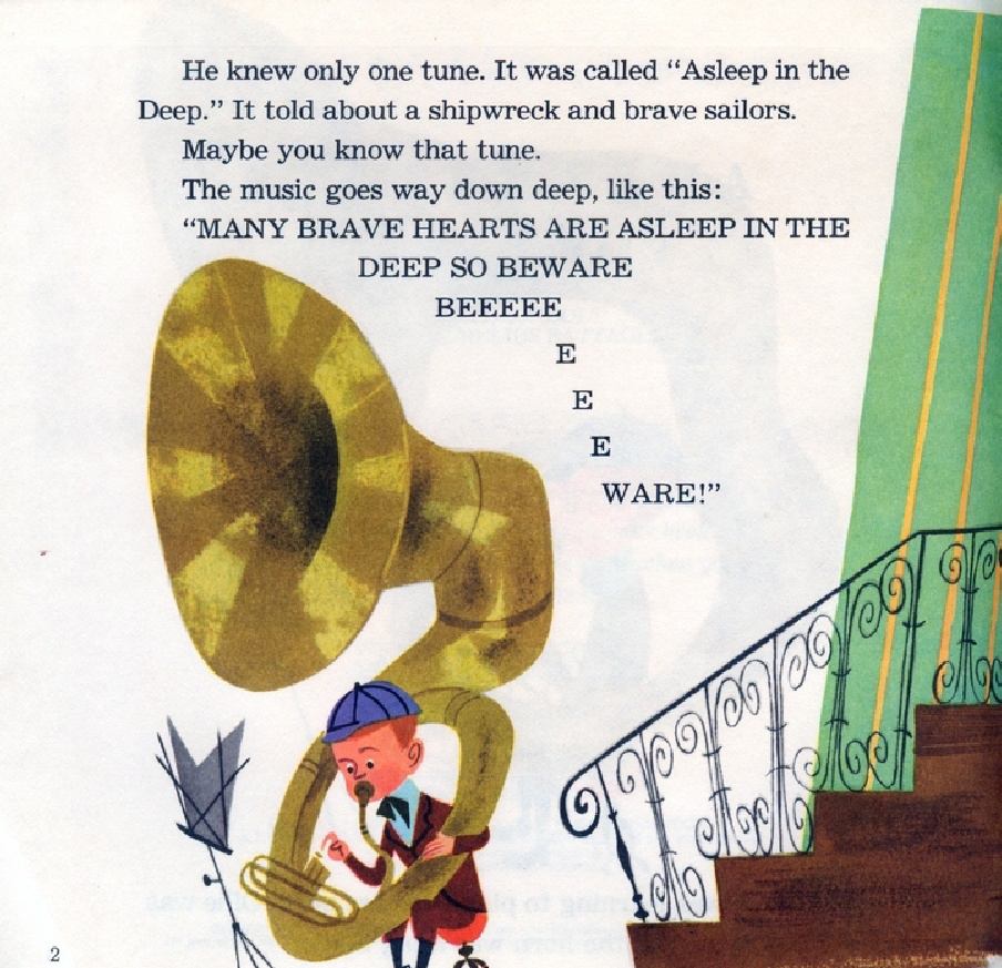 Little Boy with a Big Horn (04),绘本,绘本故事,绘本阅读,故事书,童书,图画书,课外阅读